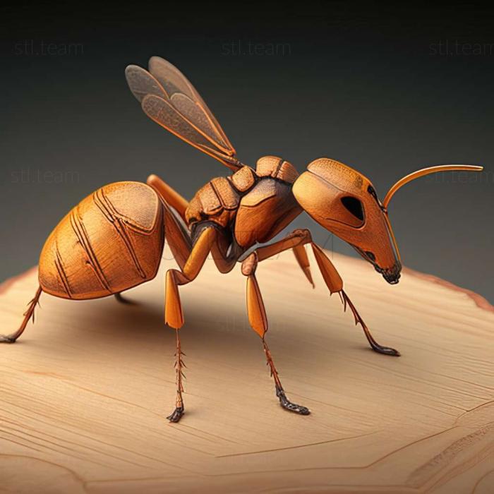 3D модель Camponotus pennsylvanicus (STL)